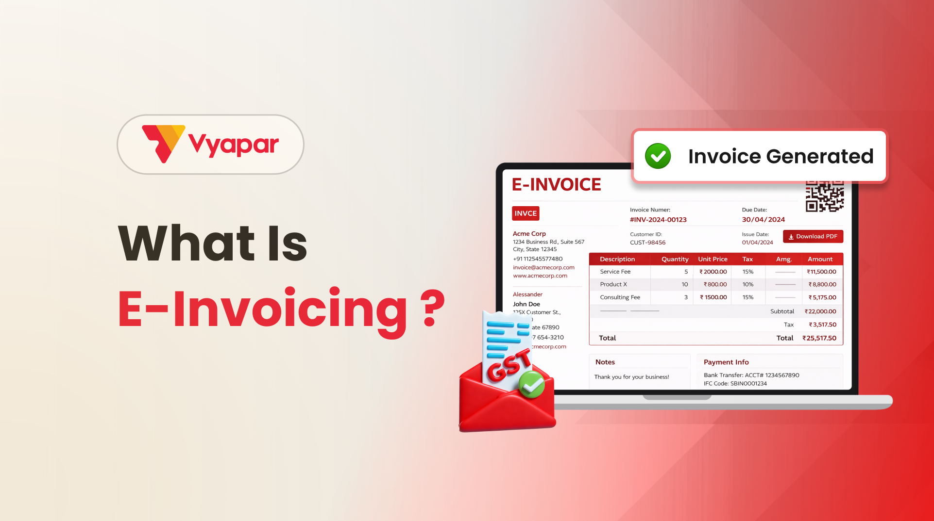 What is E-Invoicing Hero Imageclass=