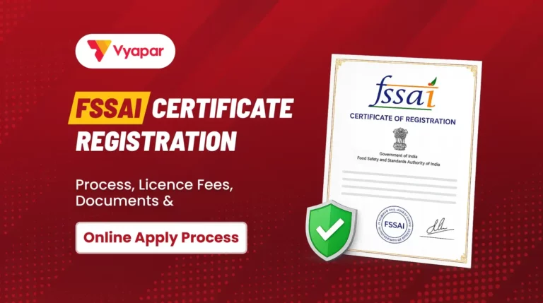 FASSI Certificate Registration - Vyapar