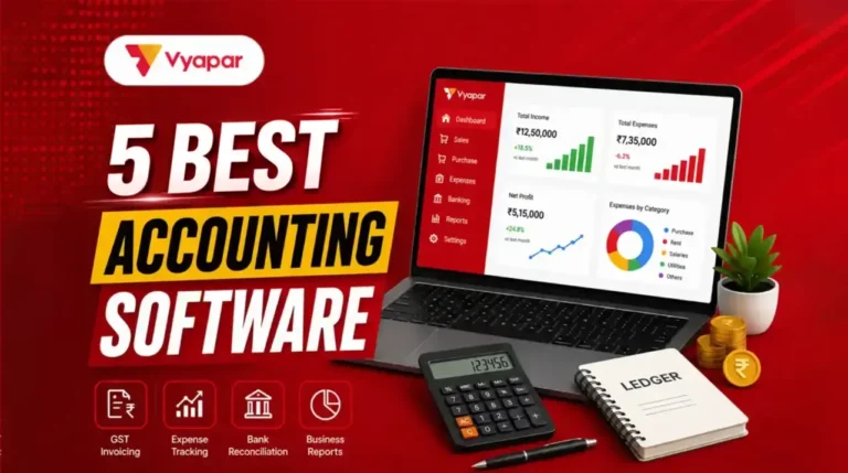 Top 5 Accounting Software for Small Businesses in India