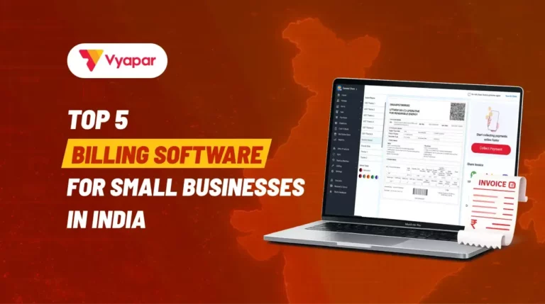 Top 5 Billing Software for Small Businesses in India