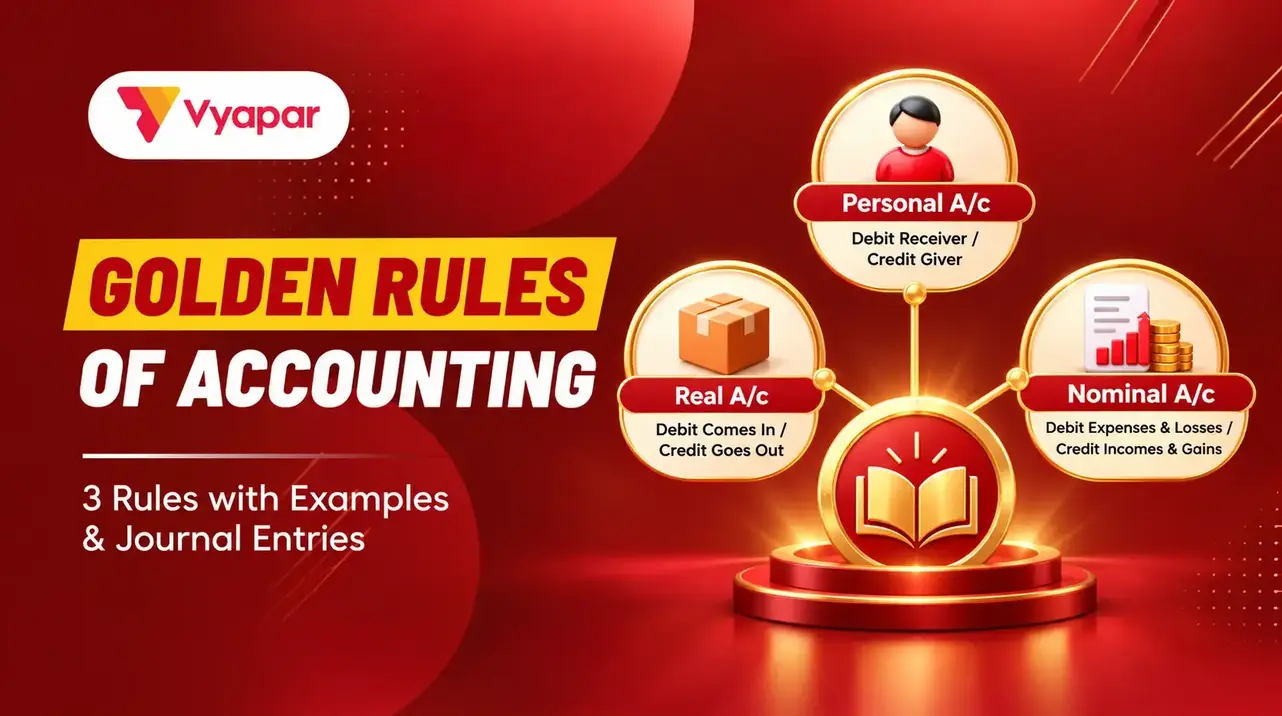 Golden Rules of Accounting: 3 Rules With Examples and Journal Entries