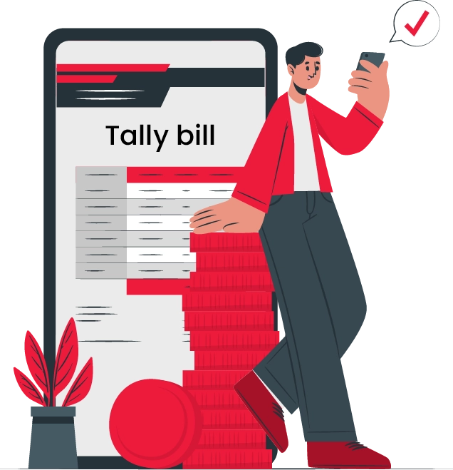What are the Key Contents of the Tally Bill Format in Excel?
