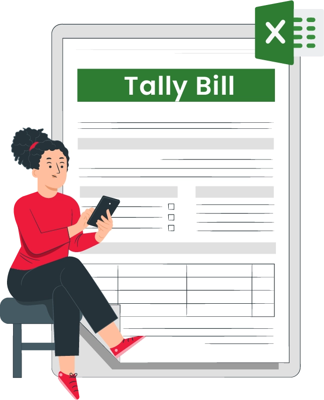 Free Tally Bill Format in Excel Download