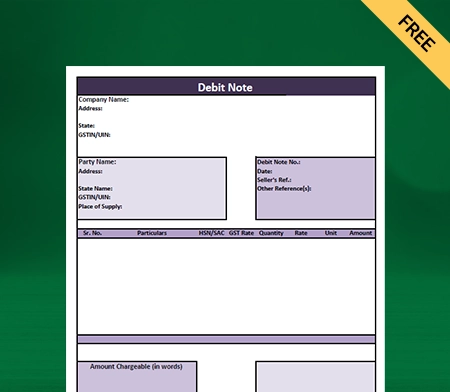 Download customizable Format in Excel