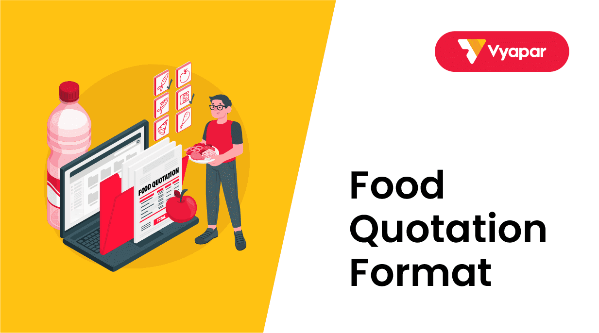 Free Food Quotation Format In Word Excel Pdf