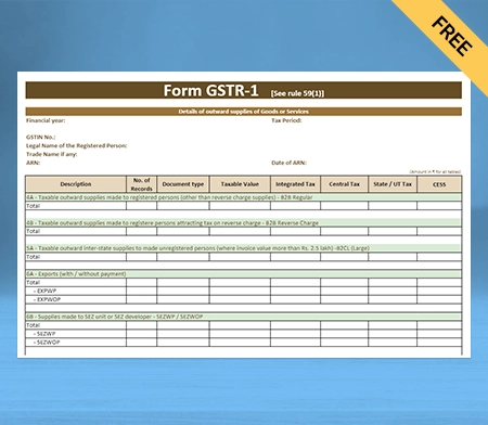 GSTR-1 Format in Google Docs-4