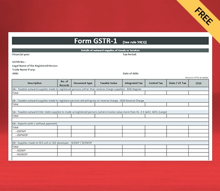 GSTR-1 Format in PDF-3