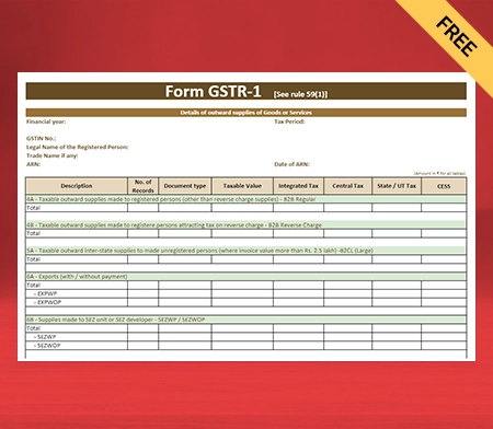GSTR-1 Format in PDF-4