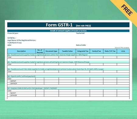 GSTR-1 Format in Google Sheets-2
