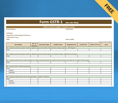 GSTR-1 Format in Word-4