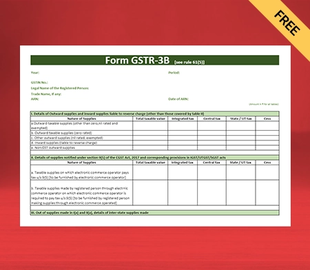 GSTR-3B Format in PDF-1 