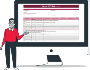 Contents of GSTR-4 Return: