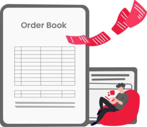 How To Access Order Book Format In Vyapar?