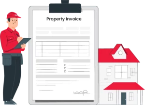 How To Start With Vyapar App For Property Invoice Template?