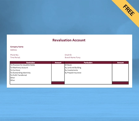Revaluation Account Format : Enhance Financial Transparency