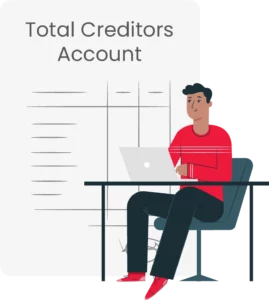 Define Total Creditors Account Format?