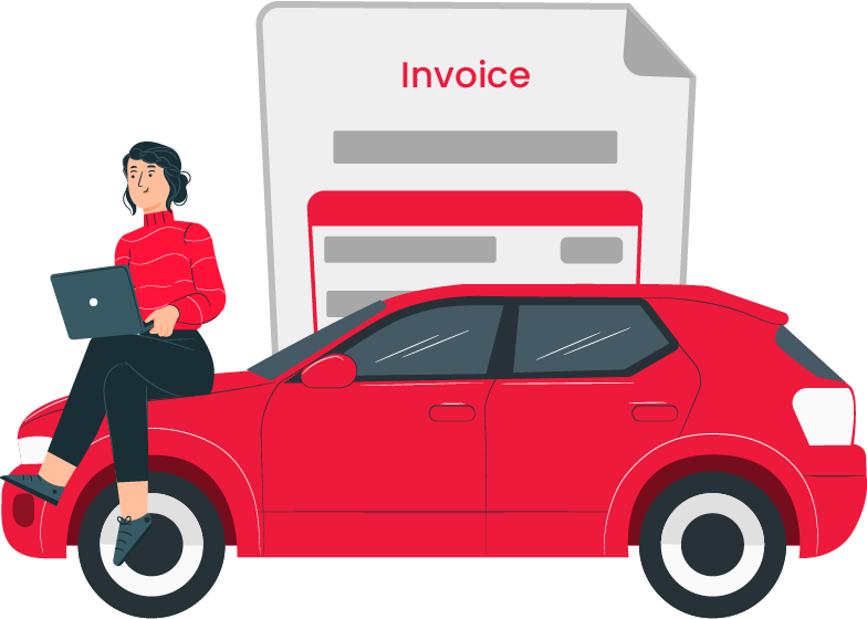 Car sales invoice template