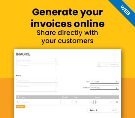 Generate Invoices Online - Google Docs Invoice Templates