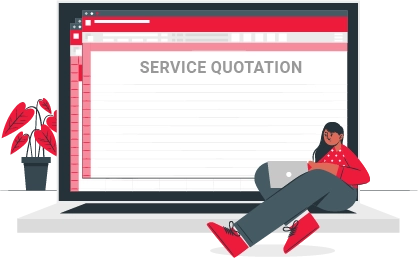 Get service quotation format
