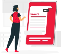 Simple Invoice Format in PDF