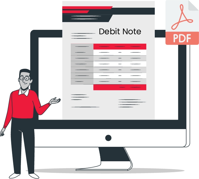Free Debit Note Format in PDF