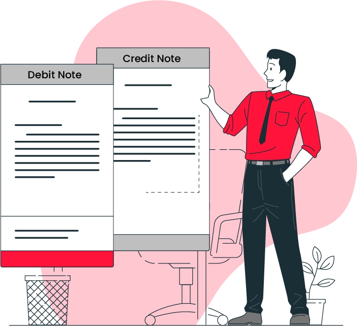 Difference between Debit Note and Credit Note