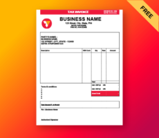 Bill Book Format in Word - Free Download