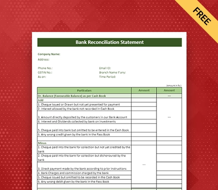Bank Reconciliation Statement Format pdf-1 