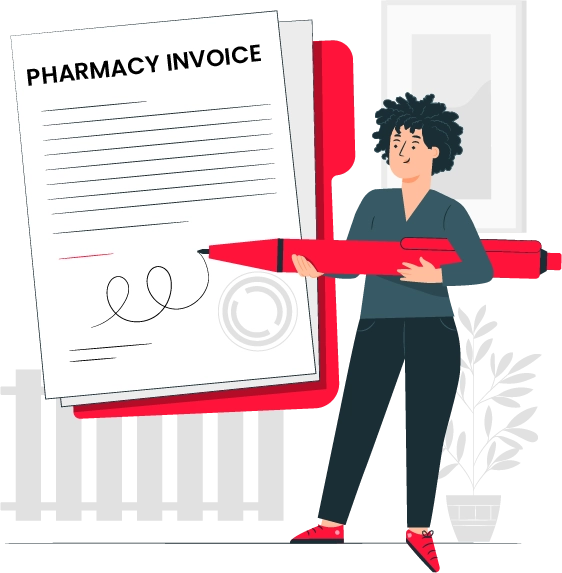 Customize pharmacy bill format