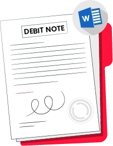 Debit Note Format in Word