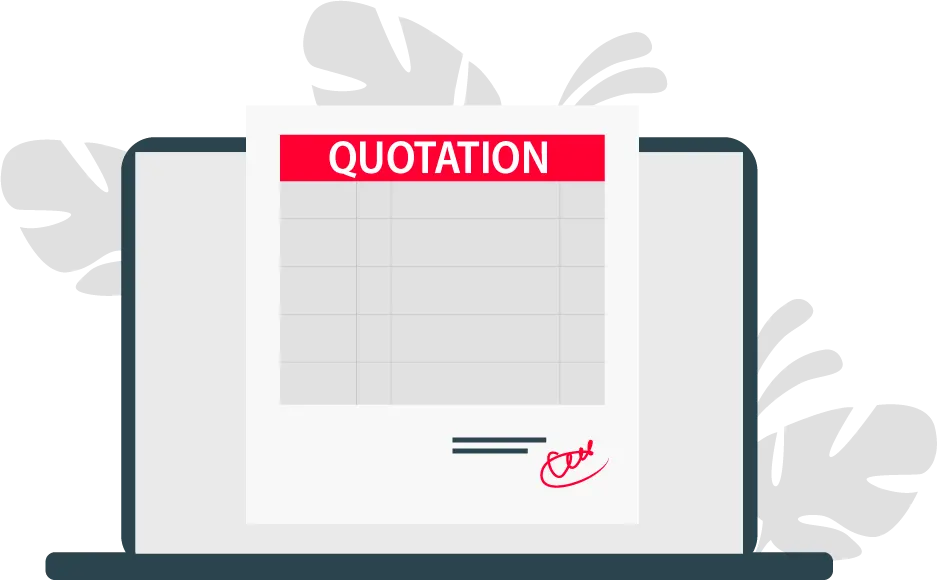 Manage your business quotation