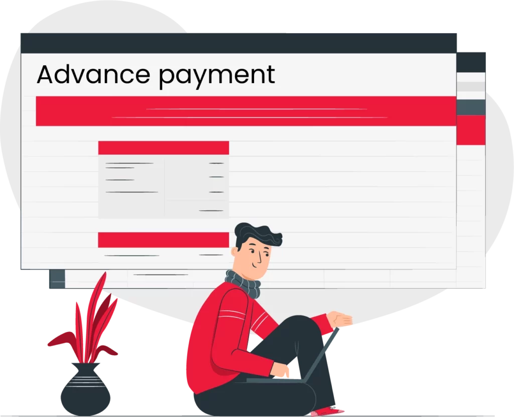 Advance payment Format