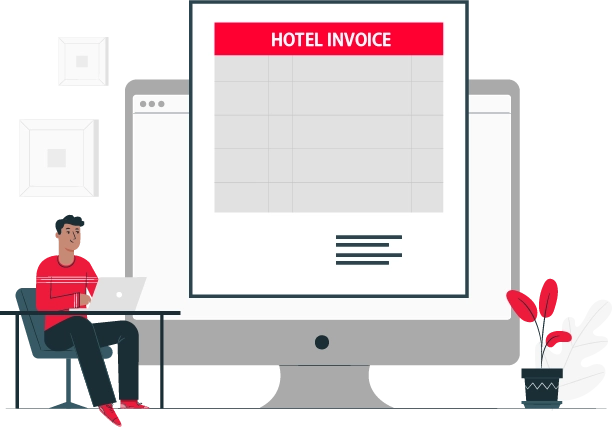 contents of hotel invoice format
