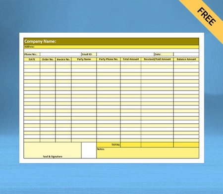 Sales report format google doc.