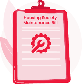 Housing Society Maintenance Bill Format