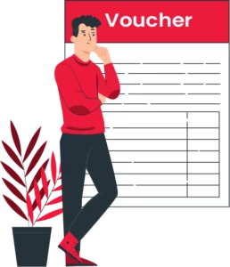 How to prepare vouchers using Vyapar app
