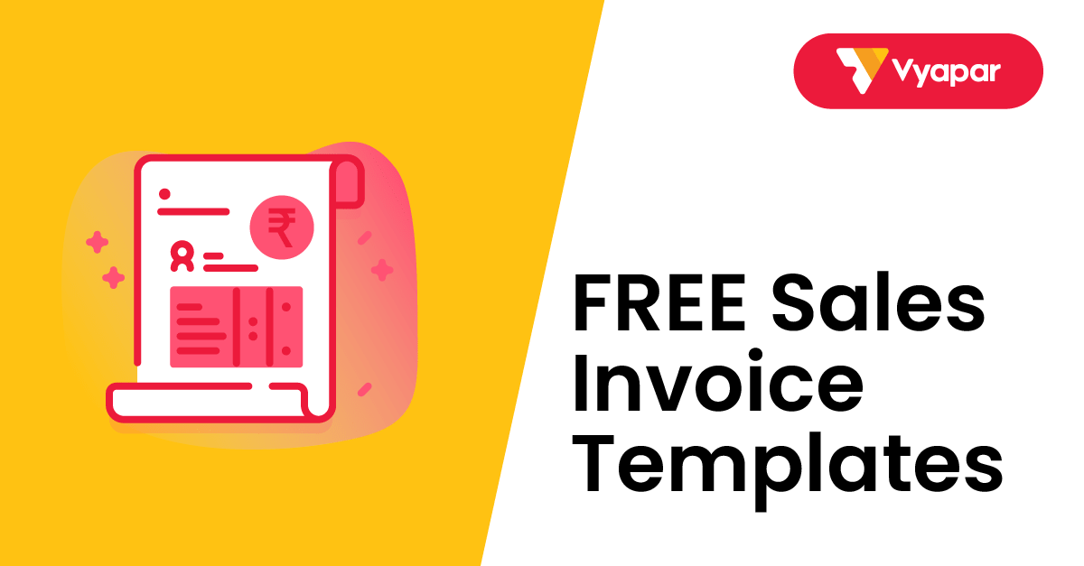 Sale Bill Format in Excel, PDF, Word Free Download