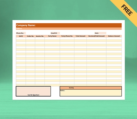 Google sheet sales report format