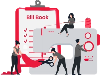 Tailor Bill Book Format in Excel, Word