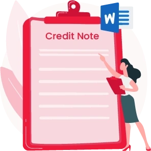 Credit Note Format In Word