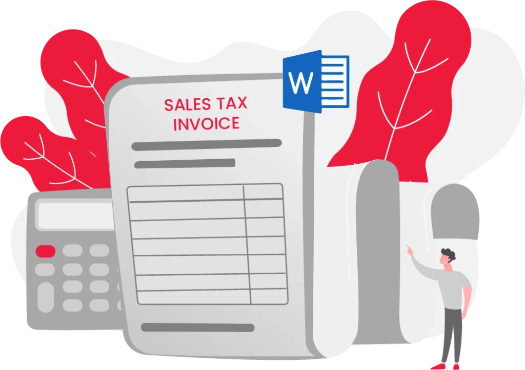 Sales Tax Invoice Format in Word