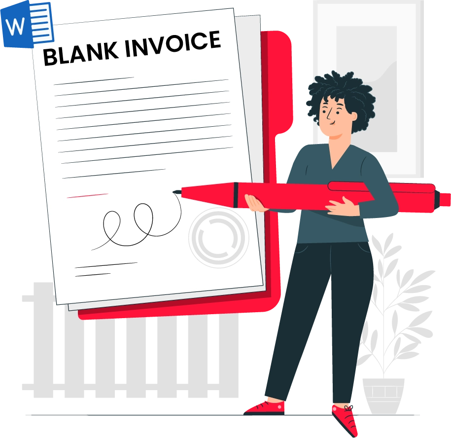 Blank Invoice Format in Word