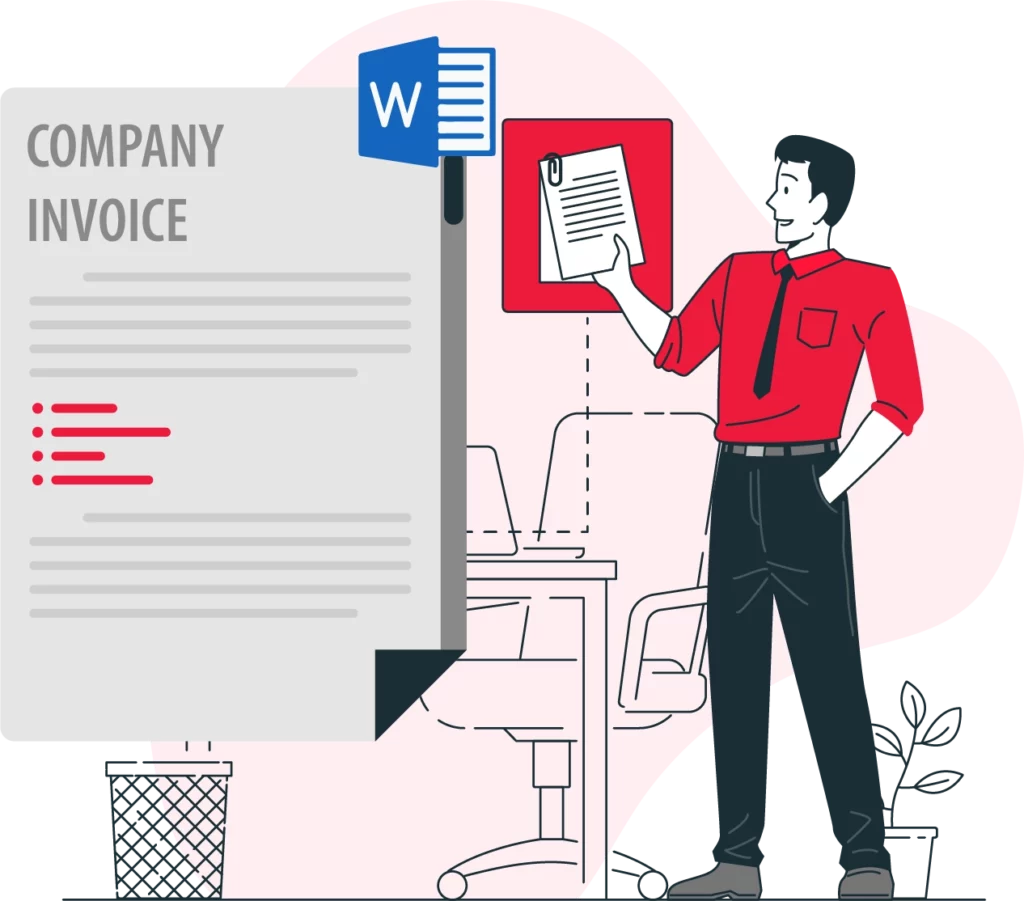 Company Invoice Format in Word