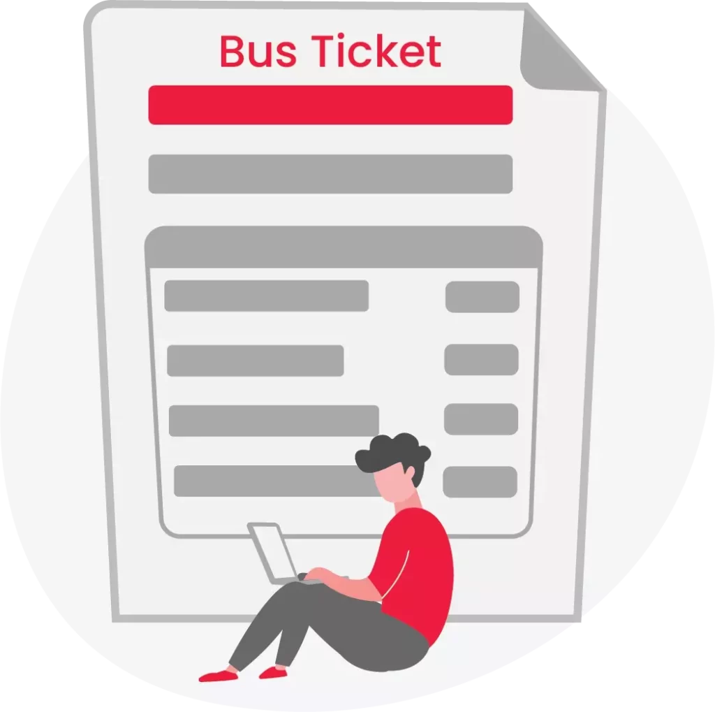 Free Bus Ticket Format 