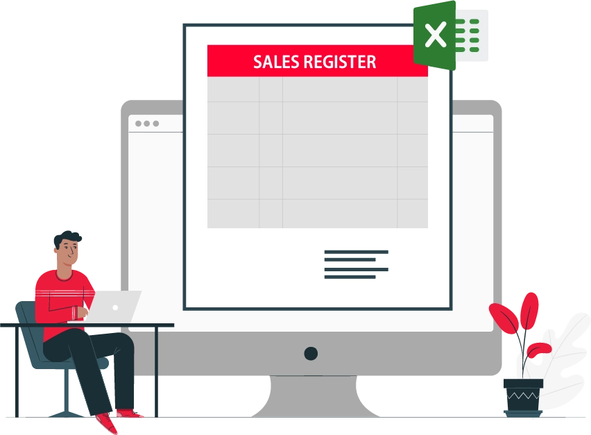 Vyapar Sales Register Format In Excel