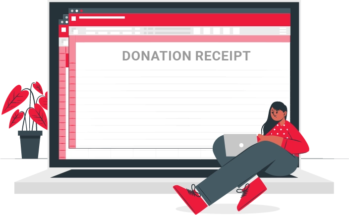 Vyapar Donation Receipt Format in Word