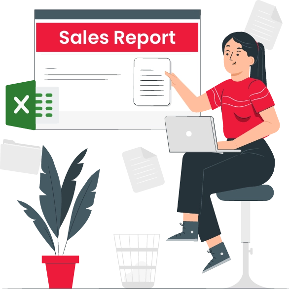 Monthly Sales Report in Excel by Vyapar