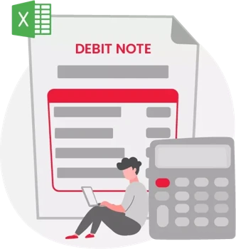 Debit Note Format in Excel