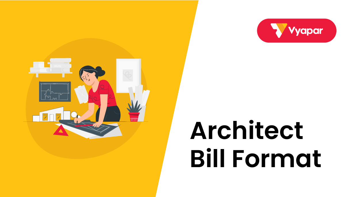 Architect Bill Format Free Download