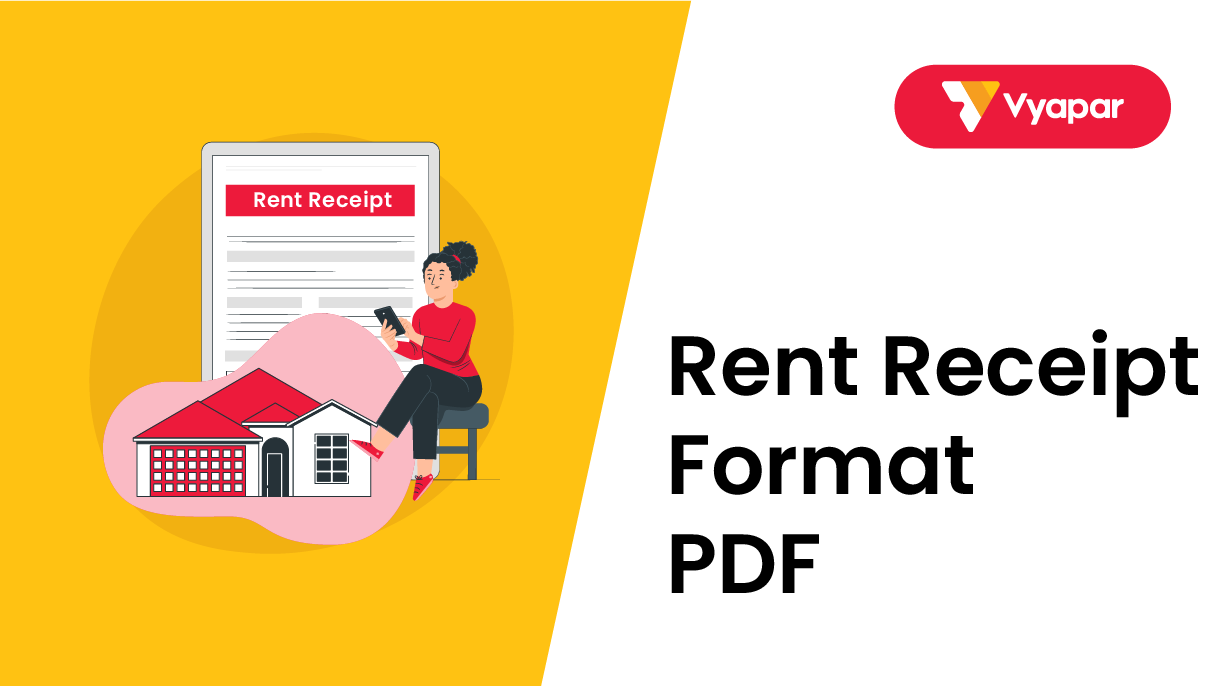 Rent Receipt Format PDF Free Download